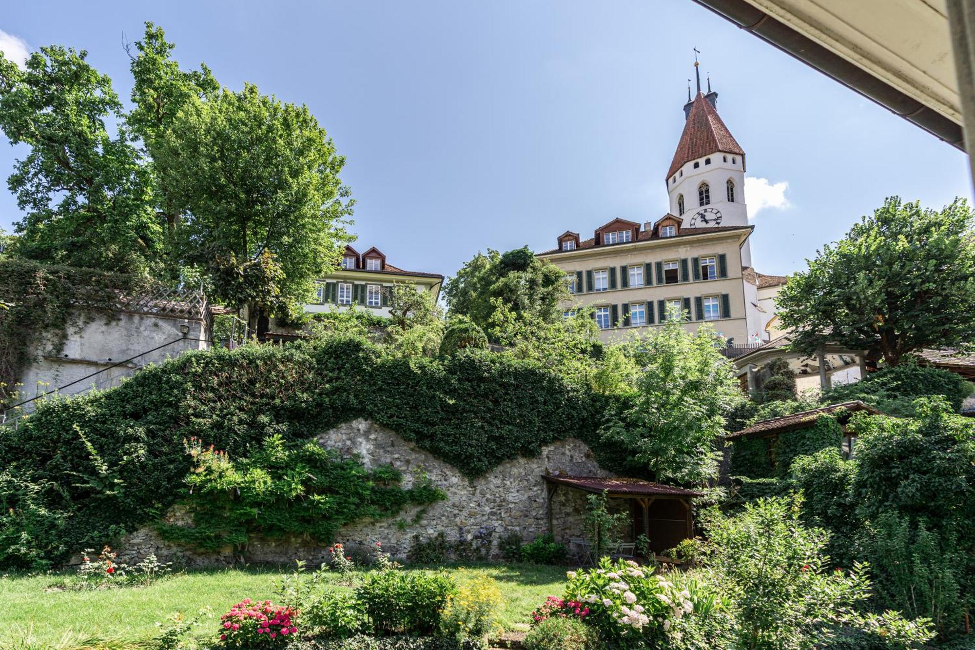 Historische Wohnung Im Herzen Der Thuner Altstadt Exterior foto